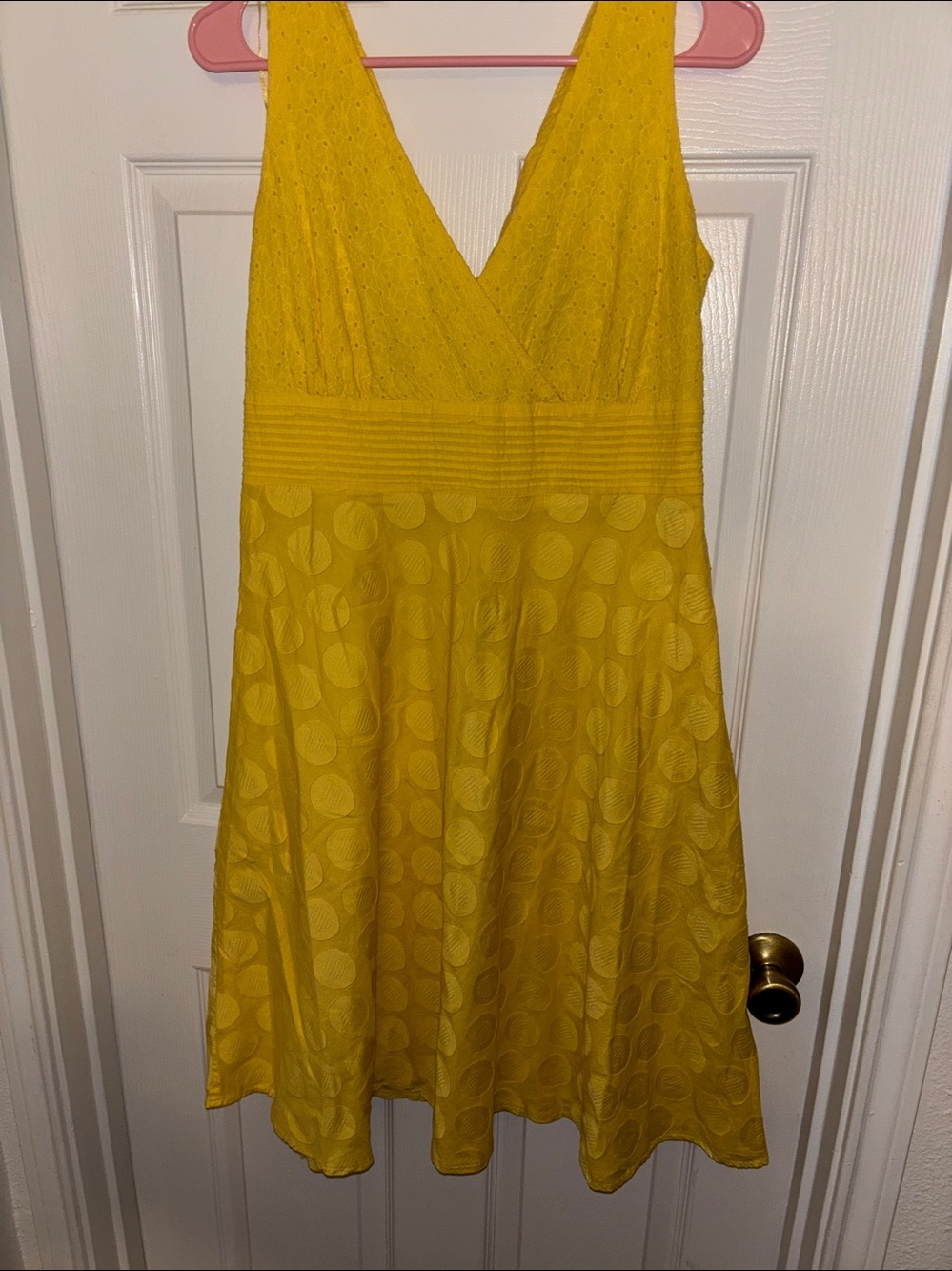 Dress 14 yellow